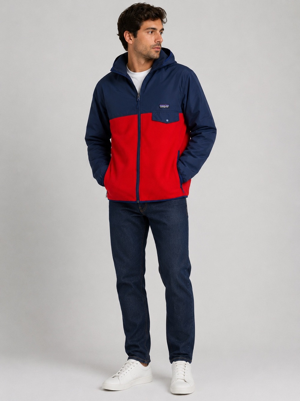 Revolve Patagonia Men's Shelled Synchilla Snap-T Hoody Jacket Sz XXL